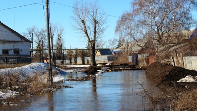 В Бузулуке интенсивность паводка увеличивается