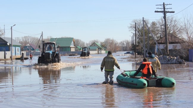 В Бугуруслане подтопило 70 придомовых территорий
