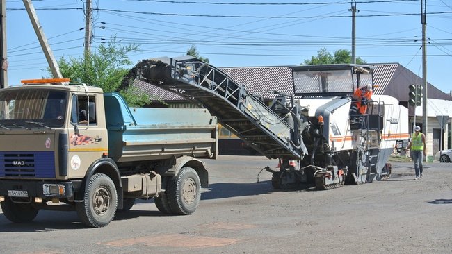 В Бузулуке стартовал ремонт дороги Уральского тракта