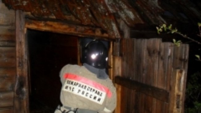 В Бузулукском районе 7 пожарных боролись с возгоранием бани 