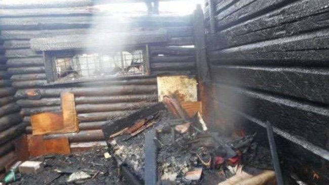 В Бузулуке полностью сгорела баня