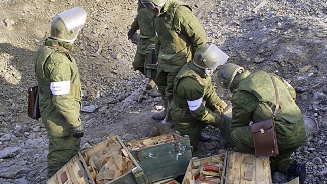 В Бузулук прибыли саперы из Тоцкого гарнизона