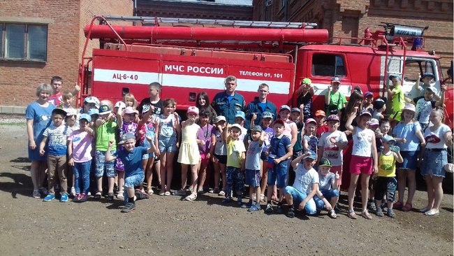 В Бузулукском лагере прошел фестиваль противопожарной безопасности 