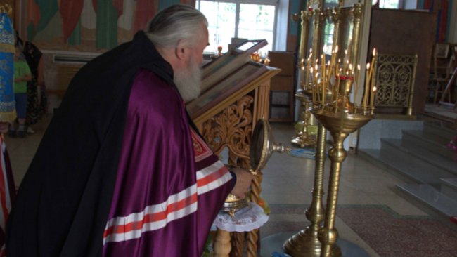 В Бузулук привезли святые мощи