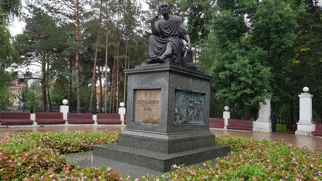 В Бузулукском районе откроют памятник Гавриилу Державину