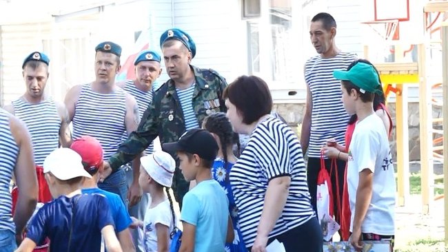 Как в Бузулуке отпраздновали день десантных войск