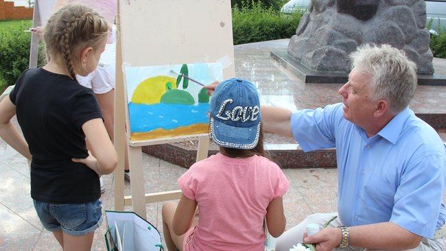 В Бузулуке стартовал Всероссийский пленэр художников