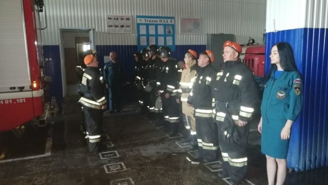 В Бузулуке состоялось празднование Дня пожарной охраны 