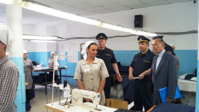 В Бузлукской женской колонии оценивали условия содержания осуждённых