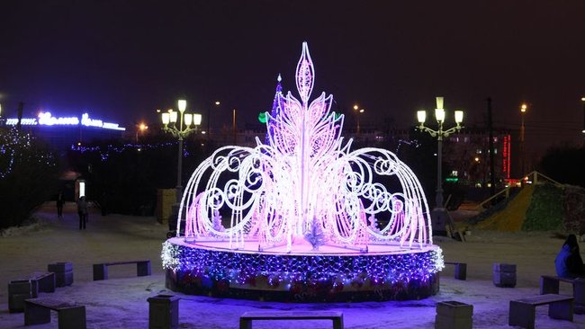 Стоимость подготовки к новому году Бузулука уже превысила миллион рублей