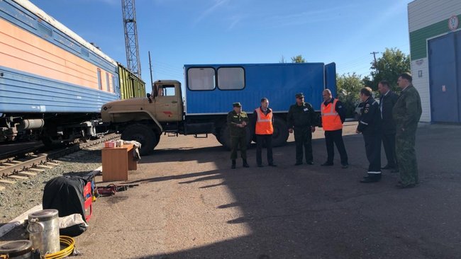 В Бузулуке состоялась тренировка по гражданской обороне 