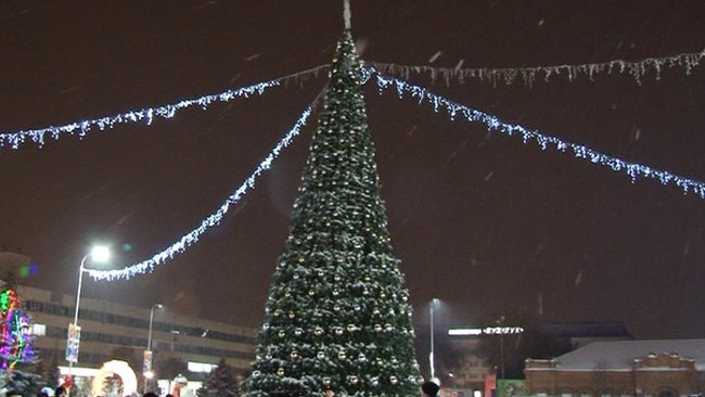 В Бузулуке главную елку района откроют 25 декабря 