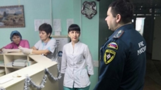 С врачами бузулукской больницы проведен инструктаж по технике пожарной безопасности