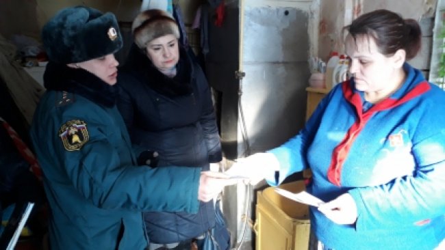 В Бузулуке с сотней семей проведены беседы по пожарной безопасности 