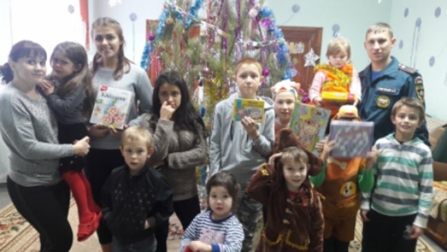 Акция «Спасатель Дед Мороз» прошла в Бузулуке