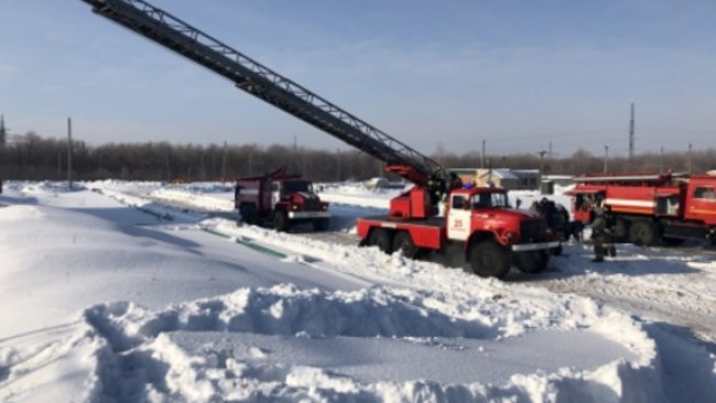 В Бугуруслане на складе летного училища прошли тактические учения