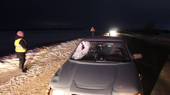 На трассе под Бугурусланом насмерть сбили пешехода