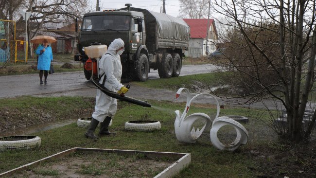 Бузулучанам советуют проводить работы по дезинфекции 