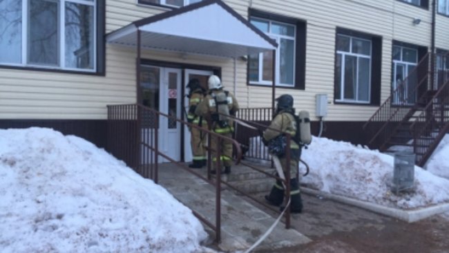 В бугурусланском детсаду прошли пожарные учения