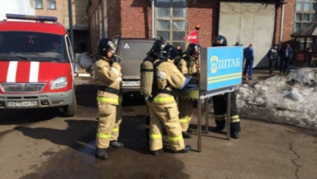 На ОАО «Бузулукский Механический Завод» прошли пожарные учения