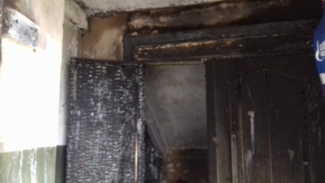 В Бузулуке дети устроили пожар в подъезде пятиэтажки