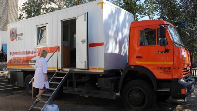 В Бузулукской больнице скорой помощи появился передвижной цифровой маммограф