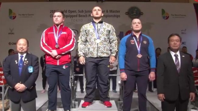 Бузулучанин стал бронзовым призером первенства Мира по пауэрлифтингу