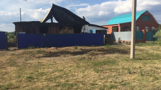 В Бузулукском районе в пожаре погибли два человека