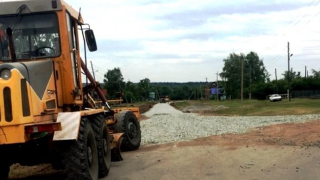 В селе Могутово Бузулукского района приступили к ремонту улицы Пролетарская