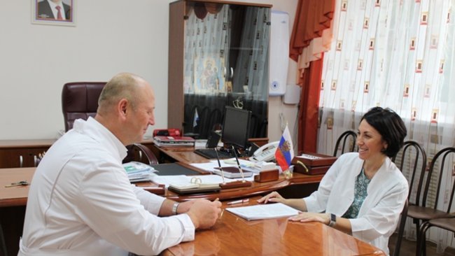 Положение дел в Бузулукской больнице оценила и.о. министра здравоохранения Т.Л. Савинова