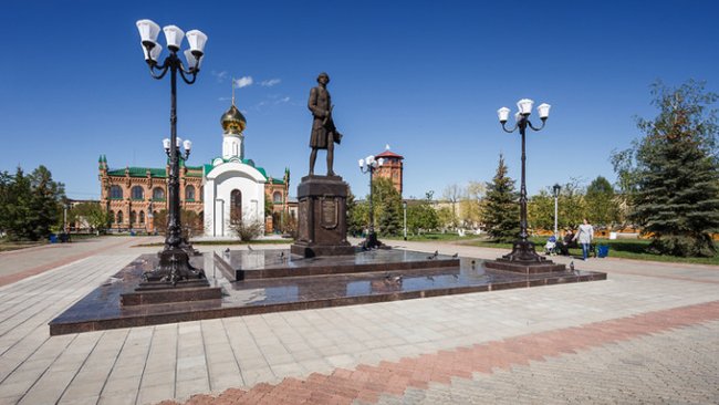 В Бузулуке в Троицком парке проведена экскурсия «Путешествие по карте родного края»