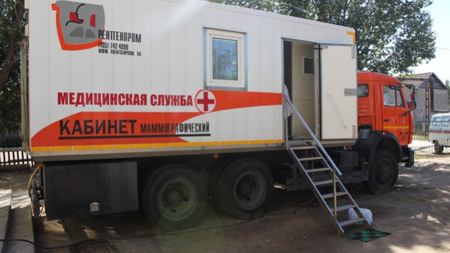 В Бузулуке работает передвижной маммографический кабинет