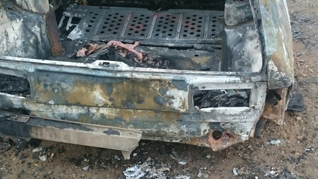 В Бузулуке горели два автомобиля