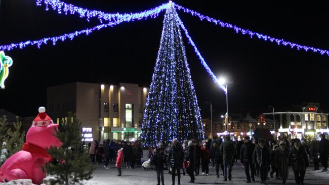 В Бузулуке состоялось открытие главной городской елки