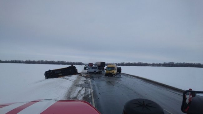В Бузулукском районе в ДТП пострадало 8 человек 