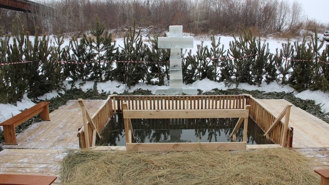 Где бузулучане смогут окунутся в прорубь на Крещение