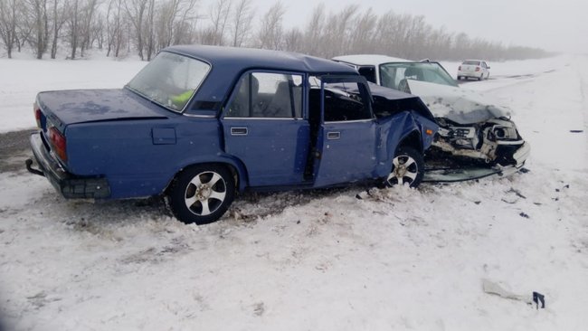 В Тоцком районе в ДТП пострадали два человека
