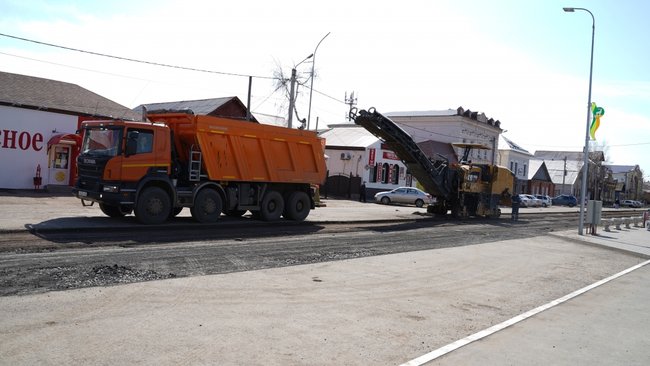 В связи с ремонтными работами по улице Ленина в Бузулуке ограничили движение