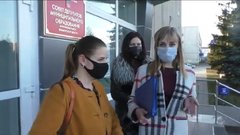Активистов школы на Мурманской приняли в городской администрации 