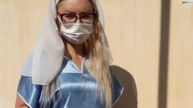 Бузулукские волонтеры помогают пациентам ковид-центра