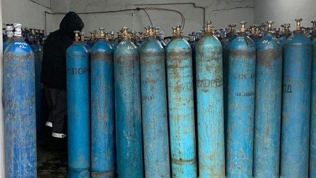 270 баллонов с кислородом в сутки расходуют в ковид-центре Бузулука 