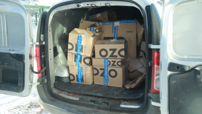 370 килограмм продуктов пожертвовал бузулучанин для службы 