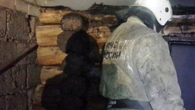 В Бузулукском районе горела баня 