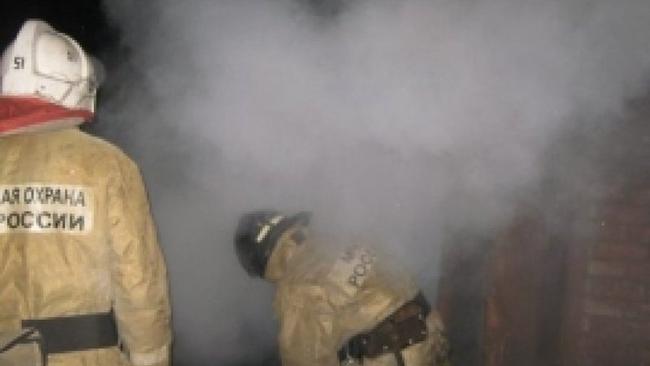 Сегодня ночью в Бузулуке сгорела баня 