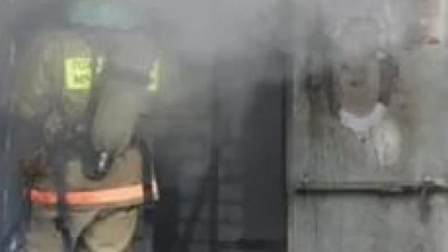 В центре Бузулука ночью произошло возгорание 