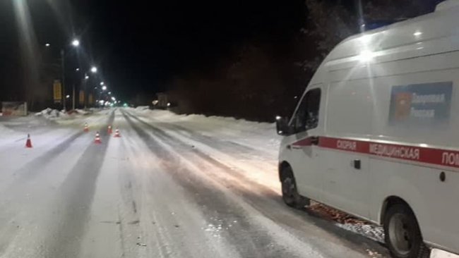 В Бузулуке водитель дорогой иномарки сбил пешехода