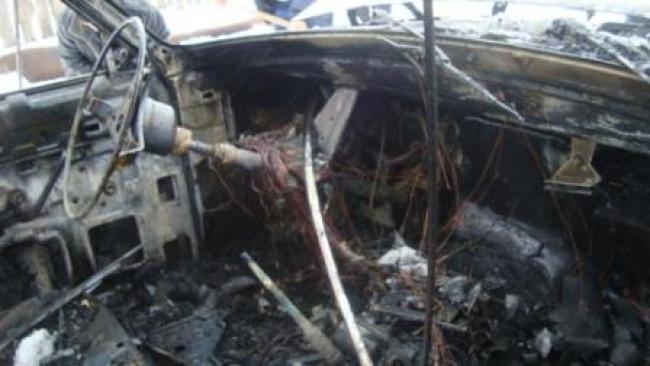 В Бузулуке на проезжей части загорелась Газель