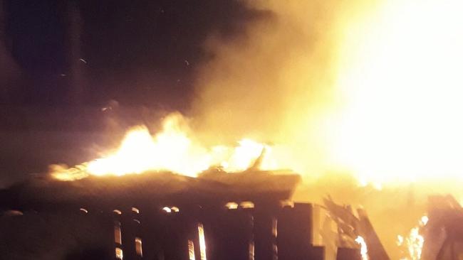 В Бузулукском районе тушили крупный пожар 