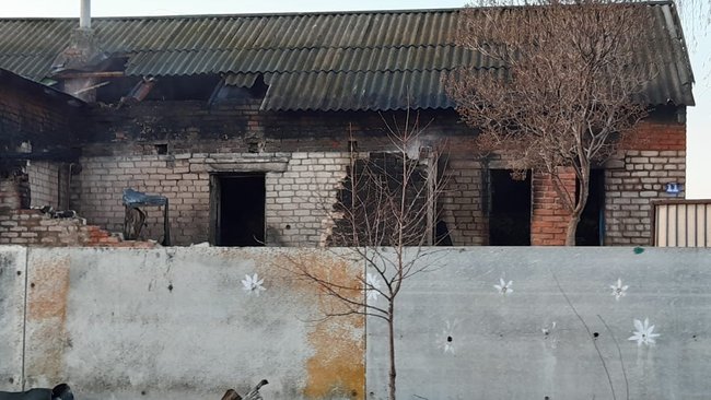 В Бузулукском районе утром сгорел жилой дом