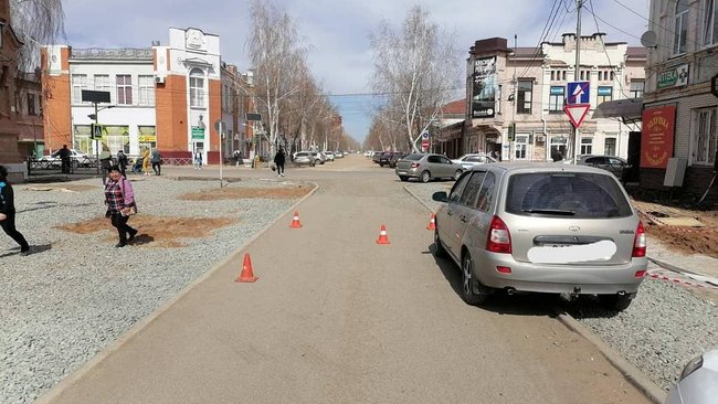 В центре Бузулука машина сбила 8-летнего мальчика 